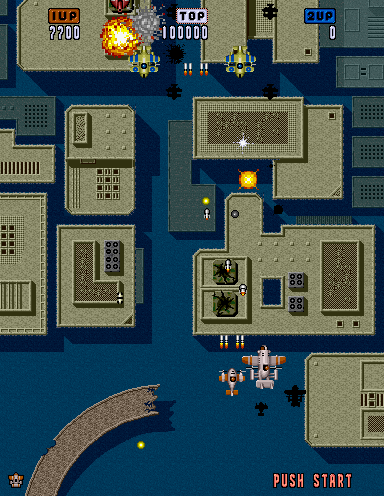 Scramble Spirits (World, Floppy Based) Screenshot 1